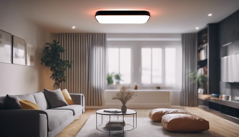 ceiling mounted heaters save space