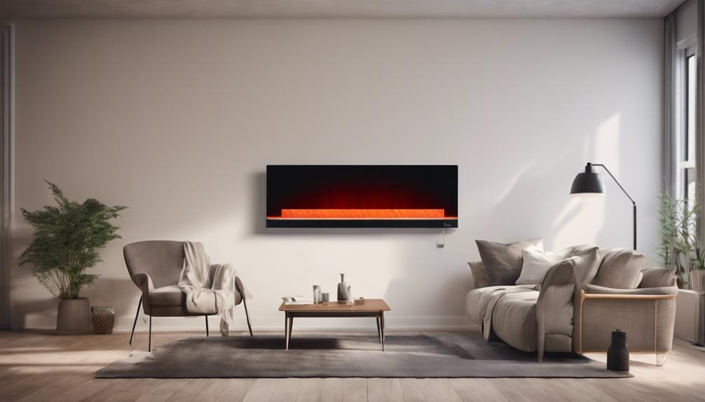 compact infrared wall heaters