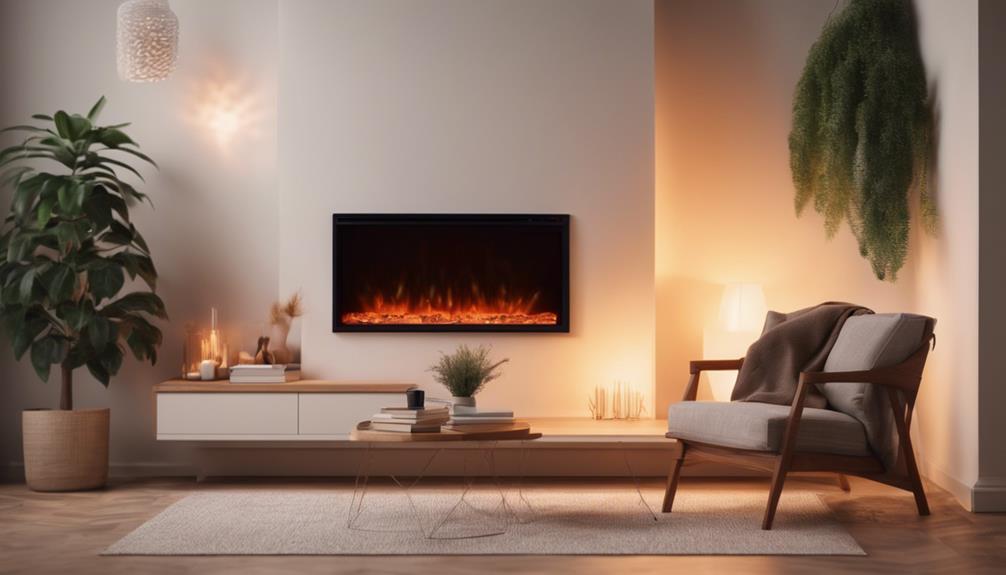 cozy electric fireplace inserts