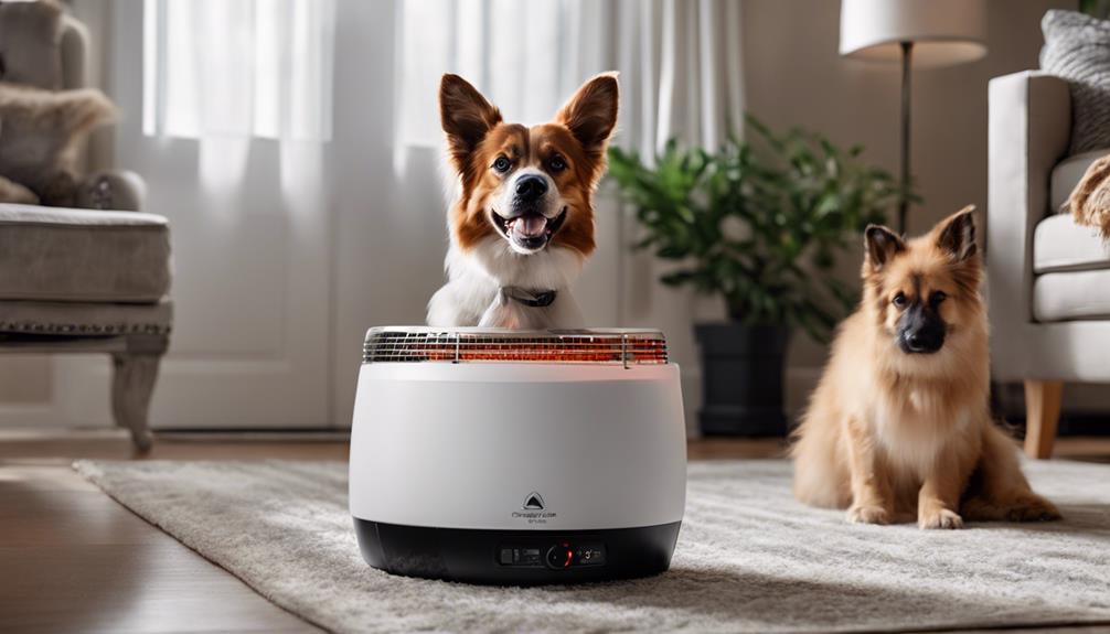 pet heater safety features